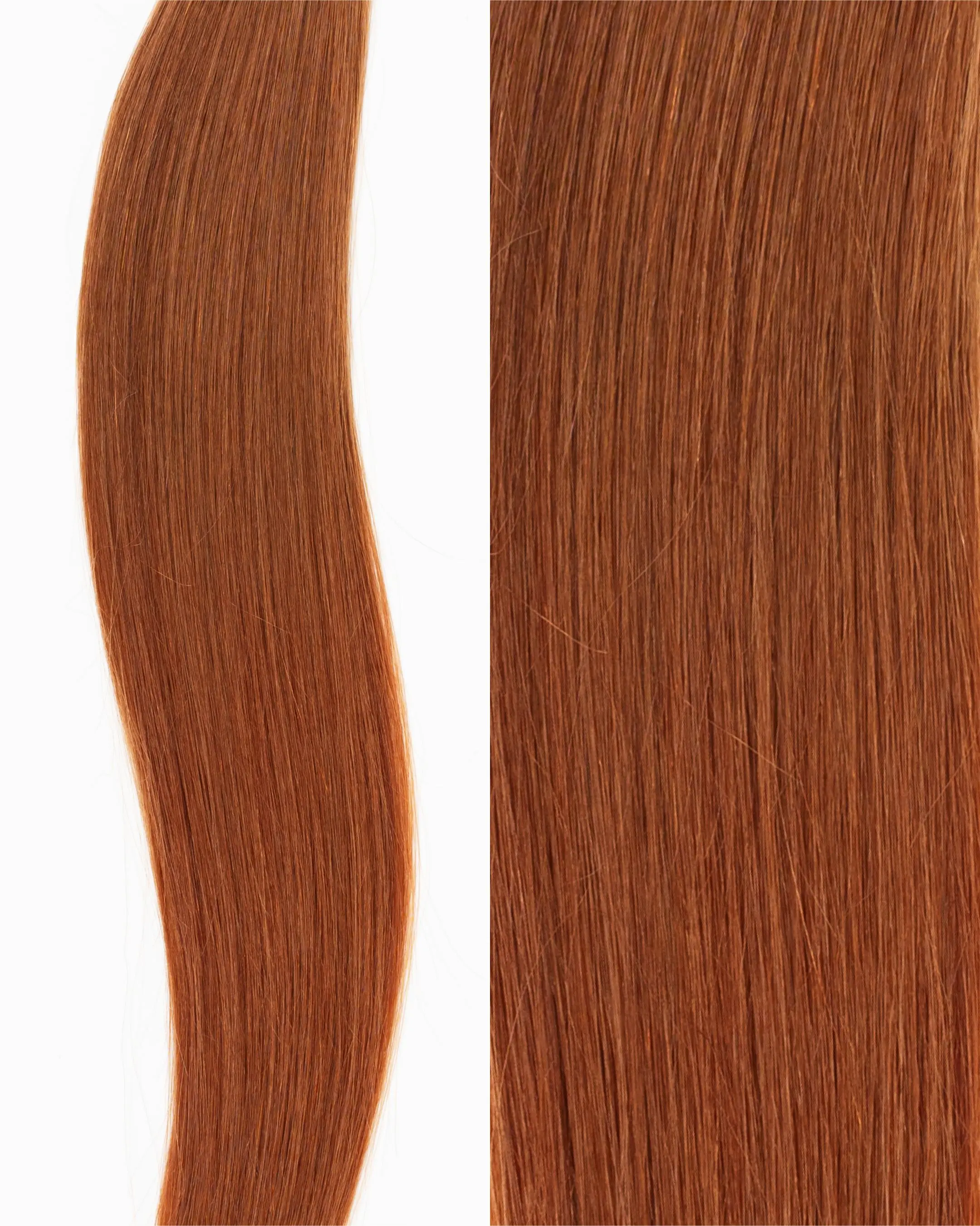 Signature Tape-In, Straight | Medium Copper Blend #6C