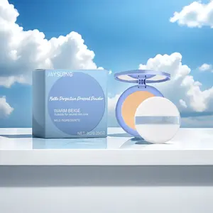 Natural Color Oil Control Setting Powder, Lightweight Finishing Loose Powder, Smooth Skin, Transparent Look, Solid Form, Non-Flammable