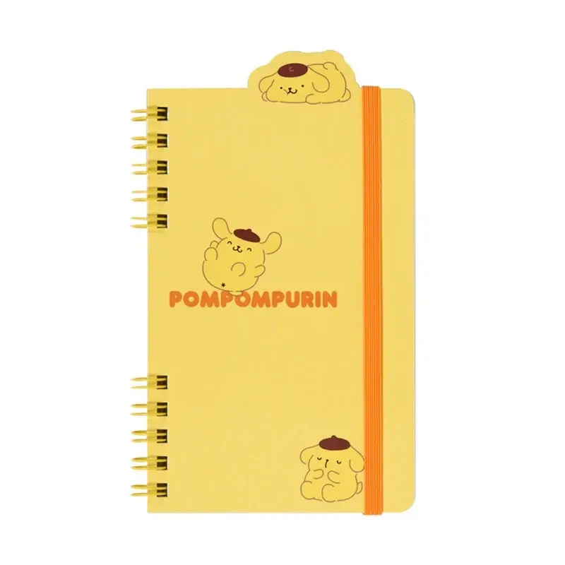 Pompompurin Slim Double Spiral Notebook (Strike A Pose Series) Pompompurin Slim Double Spiral Notebook (Strike A Pose Series)