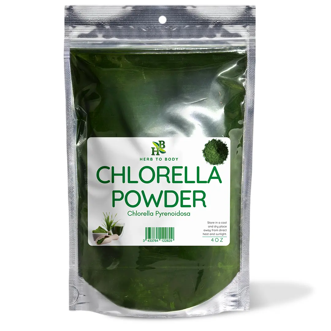 Chlorella Powder – 4 oz (113 g) |Chlorella vulgaris | Herb To Body
