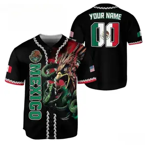 Mexico Flag Baseball Jersey Custom Name Number – Stylish Personalized Mexico Team Jersey for Men, Women, Youth and Kids, Lightweight Breathable Fabric, Great Gift for Baseball Lovers and Patriotic Families # TikTokMadeMeBuyIt # MexicoBaseballJersey # Cust