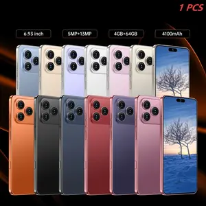 4100mah Long Battery Life Mobile Smartphone, 6.93 Inch Large Screen, 4GB+64GB Memory, 13mp Ai Dual Rear Camera, Android 10, 4g Dual Sim, Mt6750 Chip, Student Phone, Cellphone Smartphone