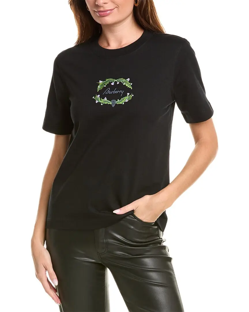 Burberry Thistle Logo T-Shirt Burberry Thistle Logo T-Shirt