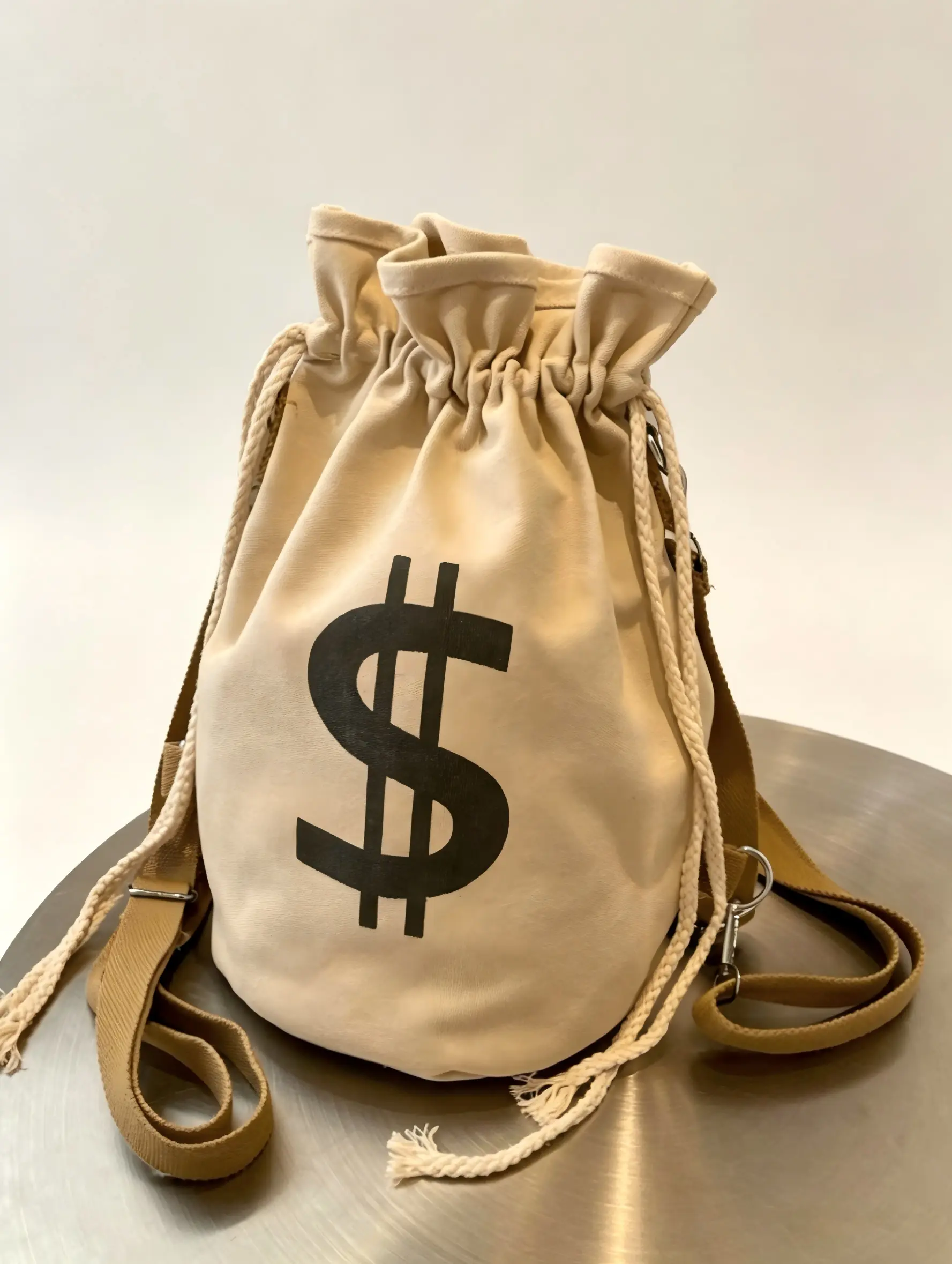 Drawstring Waistband Printed Men's Small Crossbody Bag, Stylish Casual Canvas Tote, Simple And Versatile Bucket Bag, Suitable For Daily Outings, Work, Shopping, Outdoor Travel, And Multi-Scenario Use., Hiking Bag