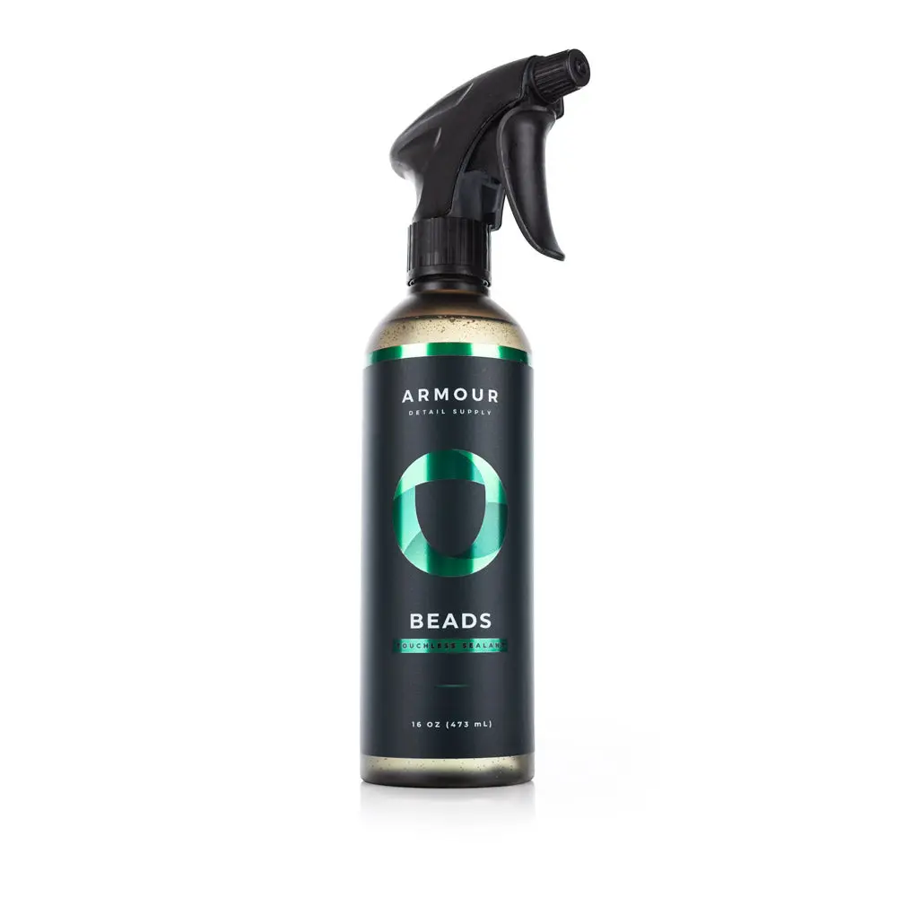 Armour Detail Supply Beads Touchless Sealant - Automotive Coating Spray, Car Detailing Products, Glossy Hydrophobic Finish, Fast Cure Time for All Exterior Surfaces
