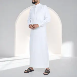 Elegant Ivory Saudi Thobe - Men