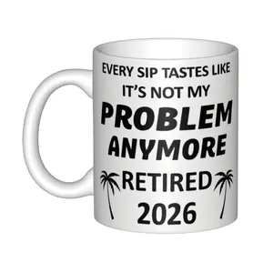 Retirement Gift for Woman Men, Retirement Gifts for Women 2026, Retired Gifts for Friend, Coworker, Boss, Teacher, Sister, Goodbye Farewell Coworker Leaving Gift, Retired Mug 11 Oz