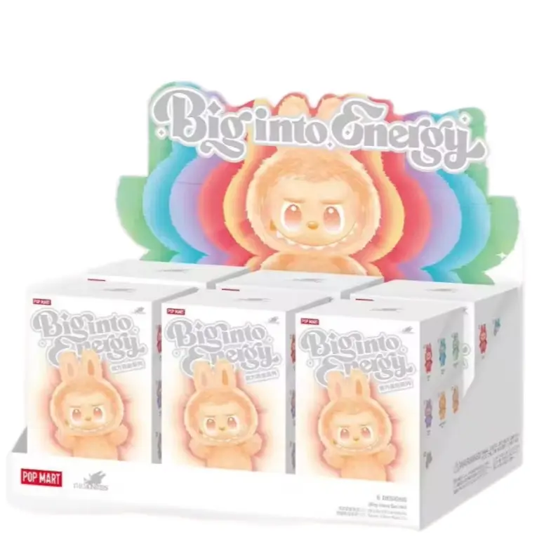 Popmart The Monsters Big Into Energy Labubu Blind Box Whole Box