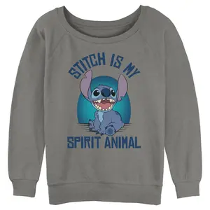 Junior's Lilo & Stitch My Spirit Animal Sweatshirt