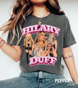Hilary Duff Lucky Me Tour 2026 Concert Shirt, Comfort Colors Tee