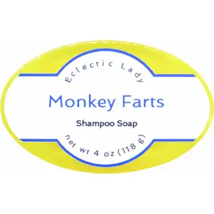 Monkey Farts Handmade Shampoo Soap