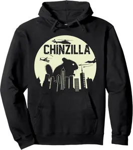 Chinzilla Funny Chinchilla Hoodie Pullover Hoodie