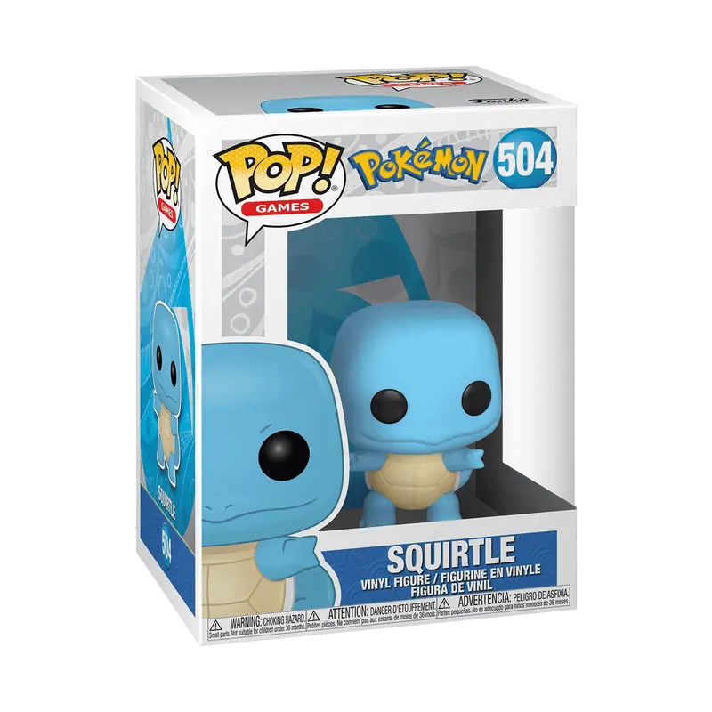 Pokemon Squirtle Funko Pop! Vinyl Figure #504