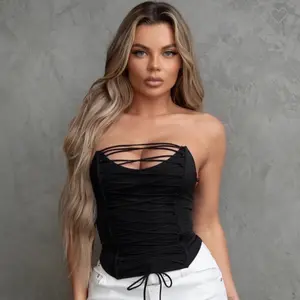 Unmatched Bustier Black