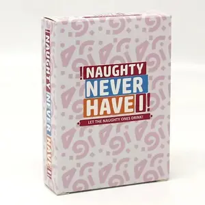 Adult Party Game Card, Novel Challenge Card, Easy To Play Adult Card Game, Simple and Fun Interactive Board Game, Best Choice for Family Gathering, Party Cards Game, Card Deck Box, Drinking Card Game