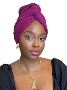 4 pack Crinkled Cross Ready to wear Headwraps Mothers day gift