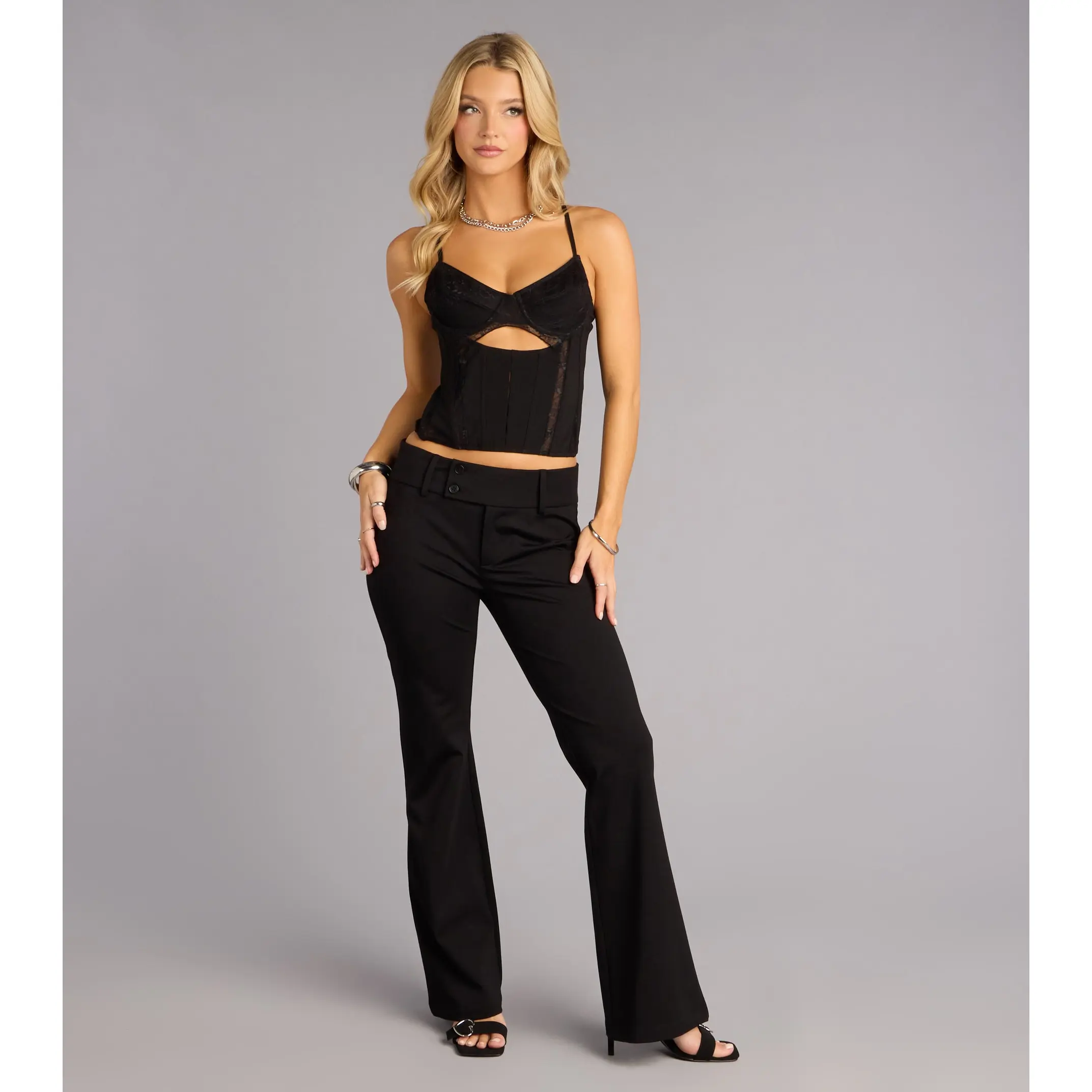Polished Intent Ponte Trouser Pants