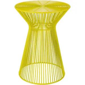 Fife Side Table, Bright Yellow