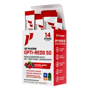1st Phorm Opti-Reds 50 Stick Packs | Reds Superfood Powder