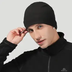 Men's Polar Fleece Cap - Soft Beanie Cap for Winter Warm Outdoor Sports, Windproof Design, Ideal for Skiing and Cycling