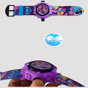 2026 Hunter Electronic Watch Toys for Kids Wristwatches with Projector Light Multifunctional Wristband Projection Watch 24 Images Children's Electronic Luminous Toy Birthday Gifts