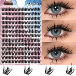 DIY Eyelash Clusters, Stem Strong Support, Fluffy Texture, Fluffy Eyelashes, Beginner Friendly, Reusable, Easy Application, Perfect for Daily Wear, DIY Dramatic Lashes