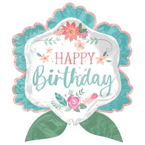 Free Spirit Floral Foil Super Shape Balloon