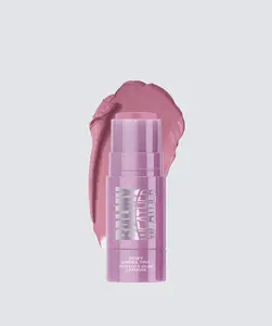 GOOD WEIRD Balmy Weather Dewy Cheek Tint - Guava Dusty Rose Vegan Cruelty-Free Hydrating Buildable Balm Blush for Natural Glow