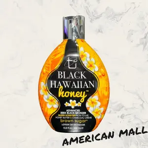 Brown Sugar Black Hawaiian Honey Bronzer,Lotion,Antioxidant,for All, 13.5 Oz Body Care Hydrating
