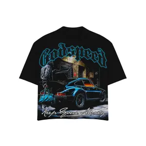 GodSpeed Streetwear Graphic Tee Urban Graphic Print Tee