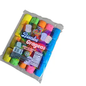 BOMBON Grageas 20 pieces Assorted colors marshmallows net wt 14.-oz Mexican candy