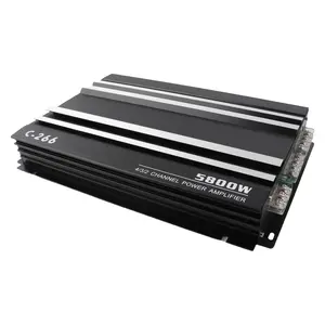 Car Power Amplifier 12V 4 Channel High Power Aluminum Alloy Car Audio Amplifier