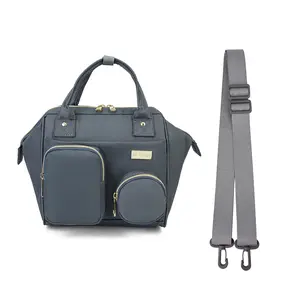Baby Diaper Bag Backpack Waterproof Multi-Function Convertible Mini Smart Diaper Bag Backpack for Outdoor