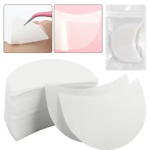 50/100pcs Eyeshadow Shield Under Eye Patches Cotton Disposable False Eyelash Extension Eye Gel Pad Lip Makeup Protector Stickers