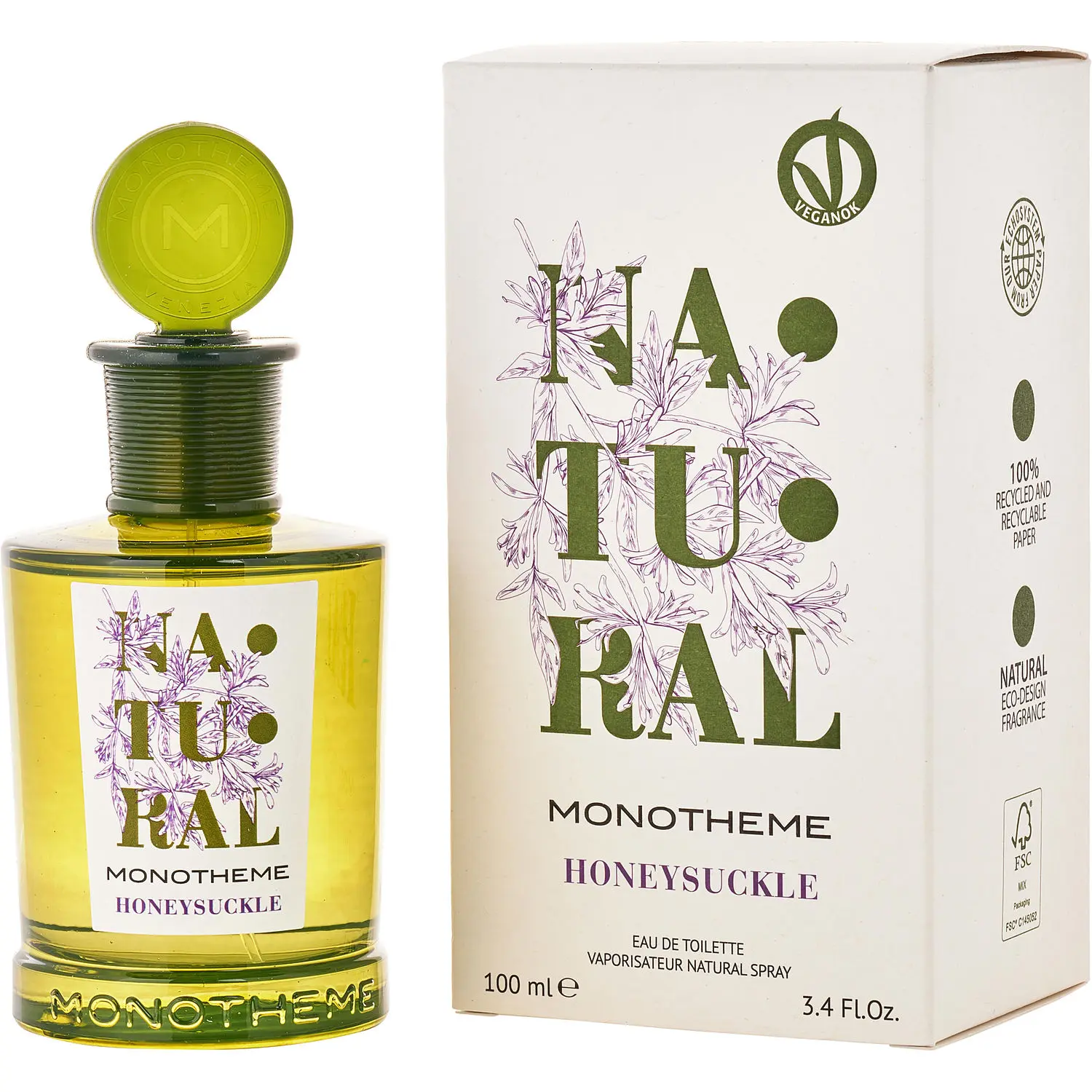 Monotheme Venezia Honeysuckle By Monotheme Venezia Edt For Unisex