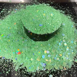 Reese & Riley Co. Mist - Premium Holographic Chunky Glitter Mix for Crafts