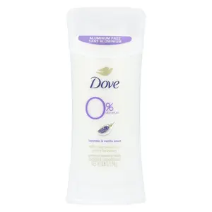 Dove Aluminum Free Deodorant, Lavender & Vanilla Scent, 2.6 oz (74 g)