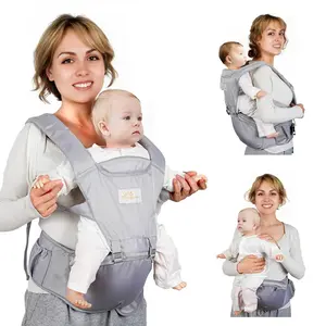 Baby Carrier Newborn to Toddler, 6-in-1 Front and Back Baby Hip Carrier Adapt to Newborn, Infant & Toddler Ergonomic Lightweight