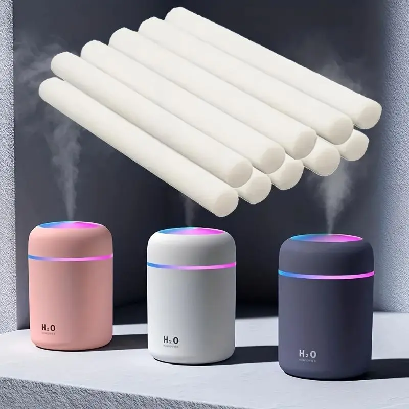 5pcs Humidifier Absorbent Cotton Wick - Durable, Super-absorbent, Long-lasting Moisturizing for Dry Air - Ideal Home & Office Use - Continuous Refreshing Benefits