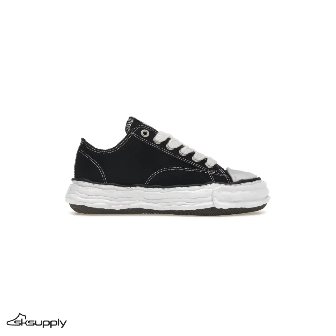 Maison Mihara Yasuhiro "Peterson" 23 OG Sole Canvas Low (Black)