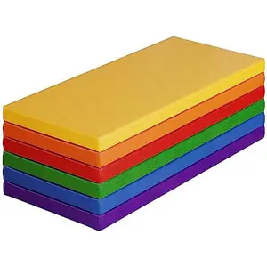 Linor Nap Mats, 6Pcs Toddler Nap Rest Mats for Daycare Preschool, Kids Rest Mat 2 Inch Suitable for Girls Boys, Toddler Portable Bed Great for Travel and Home