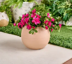 Garden Reflections 13" Round Planter By Sandra