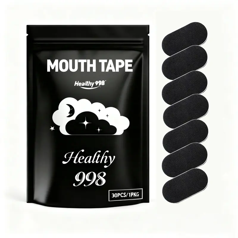 Healthy 998 Mouth Tape - 30PCS/1PKG - The Fighter Against Snoring - Effective Sleep Aid for Better Rest