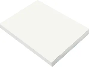 (Formerly SunWorks) Construction Paper, White, 9" x 12", 100 Sheets