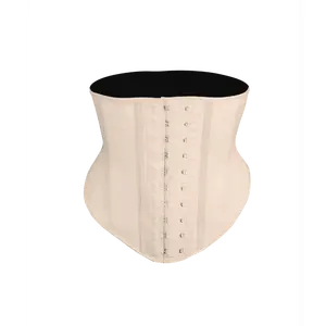 High Impact Latex Short Waist Trainer Ivory