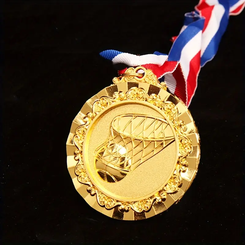 Award Yourself with a Special Basketball Game Sports Medal - Gold, Silver, or Bronze!