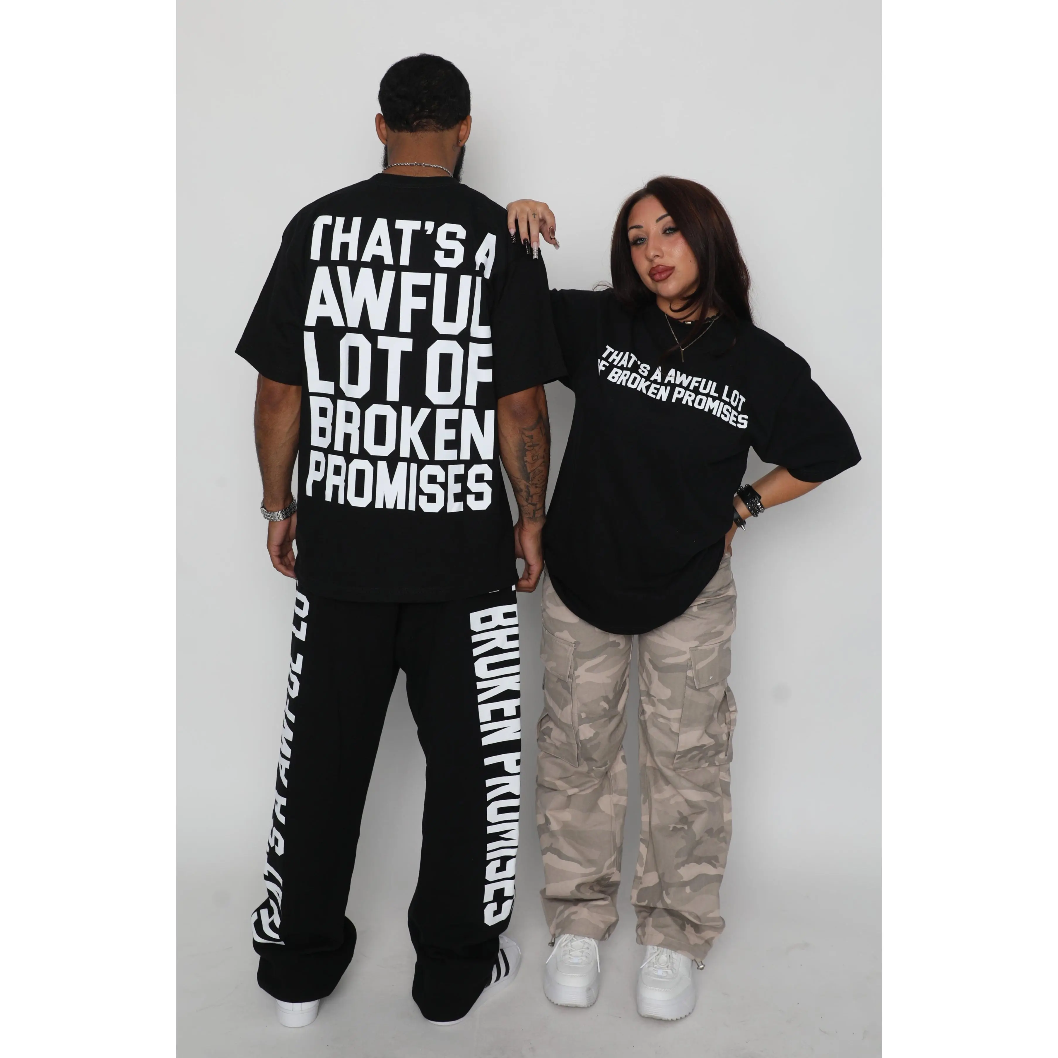 BP x ALOCS Classic Promises Tee Black/White