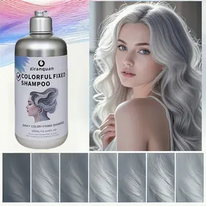 New Upgrade Gray Hair Color Fixing Shampoo, Fresh Floral Scent, 10 Minute Hair Color, Botanical Extracts, Long Lasting, Gentle, Moisturizing , 10.144 oz Warm Blonde Haircare Moisturize Moisture Moisturizer