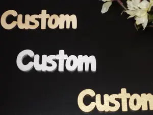 Wedding Place Cards: Laser Cut Custom Wood Name Tags, Personalized Wooden Place Names - Decor - Decoration