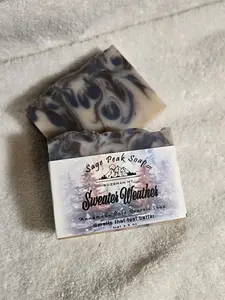 Sweater Weather Cold Process Soap- Sage Peak Soap LLC.